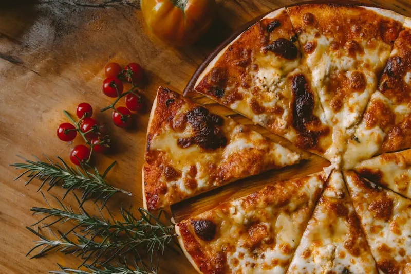 Bold specialty pizza loaded with fresh toppings